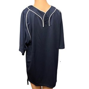 New Balance Youth Boys Baseball Jersey. Size XL. Navy/White. NWT